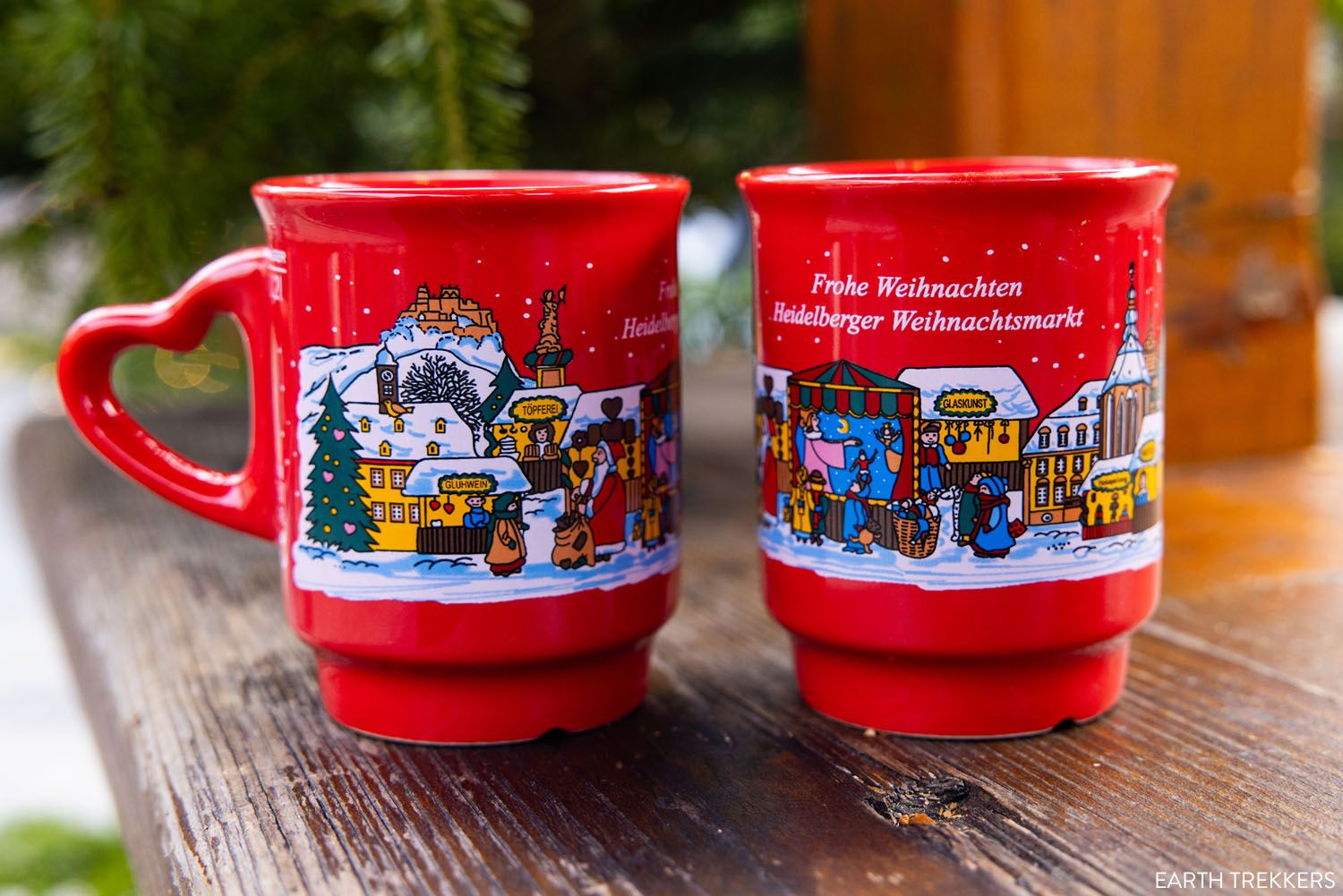 Heidelberg Christmas Mugs