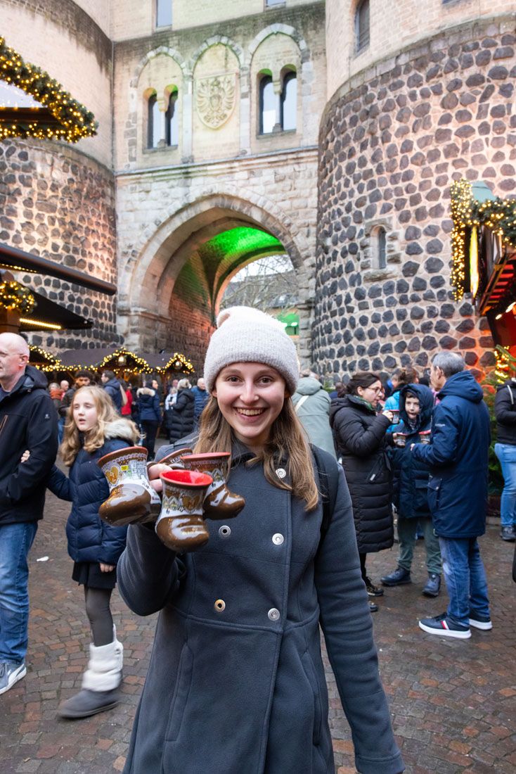 Kara at Cologne Christmas Market
