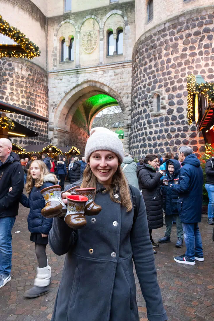 Kara at Cologne Christmas Market