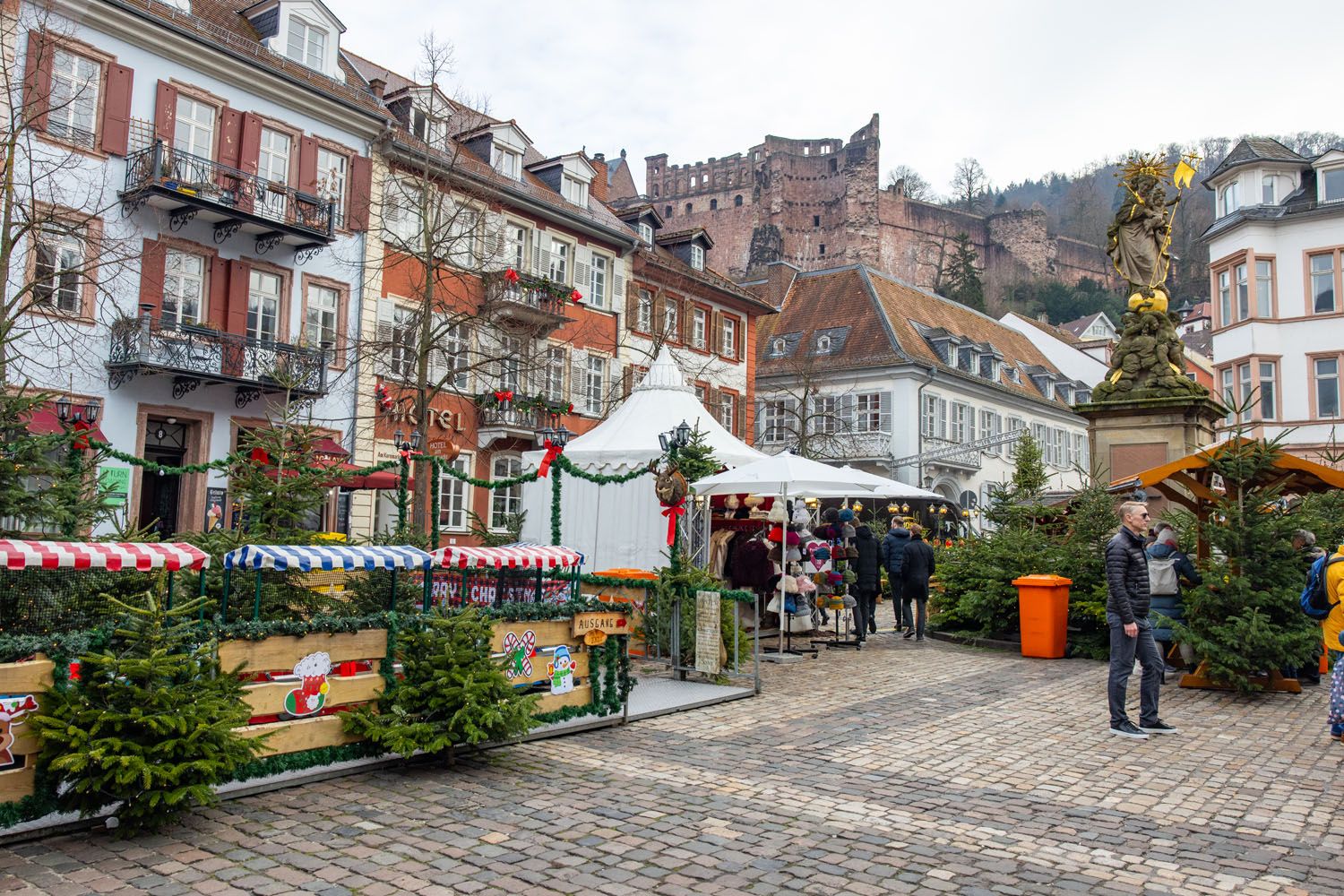 Kornmarkt Heidelberg Christmas
