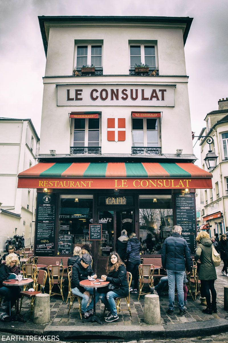 Le Consulat Paris in Spring