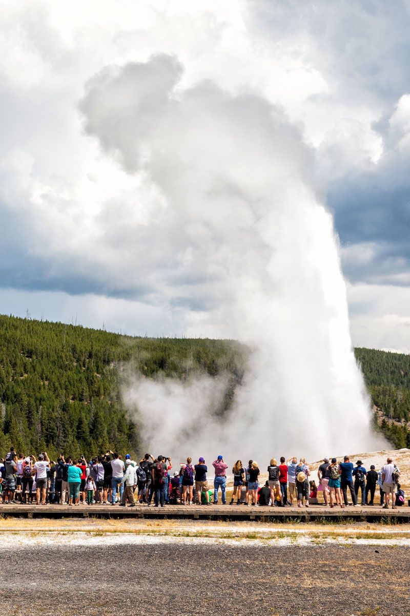 Old Faithful Eruption