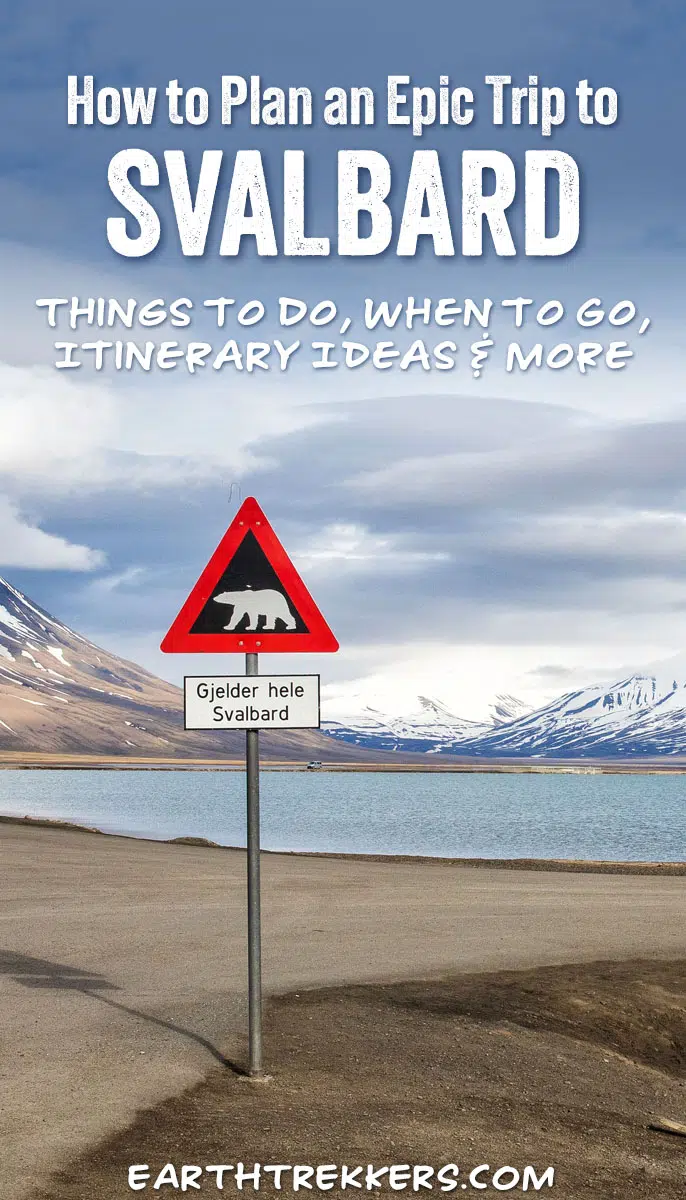 Svalbard Itinerary. How to get to Longyearbyen, which excursions to do, from glacier kayaking to wildlife cruises and hiking, plus where to stay and where to eat. Here's how we did it.