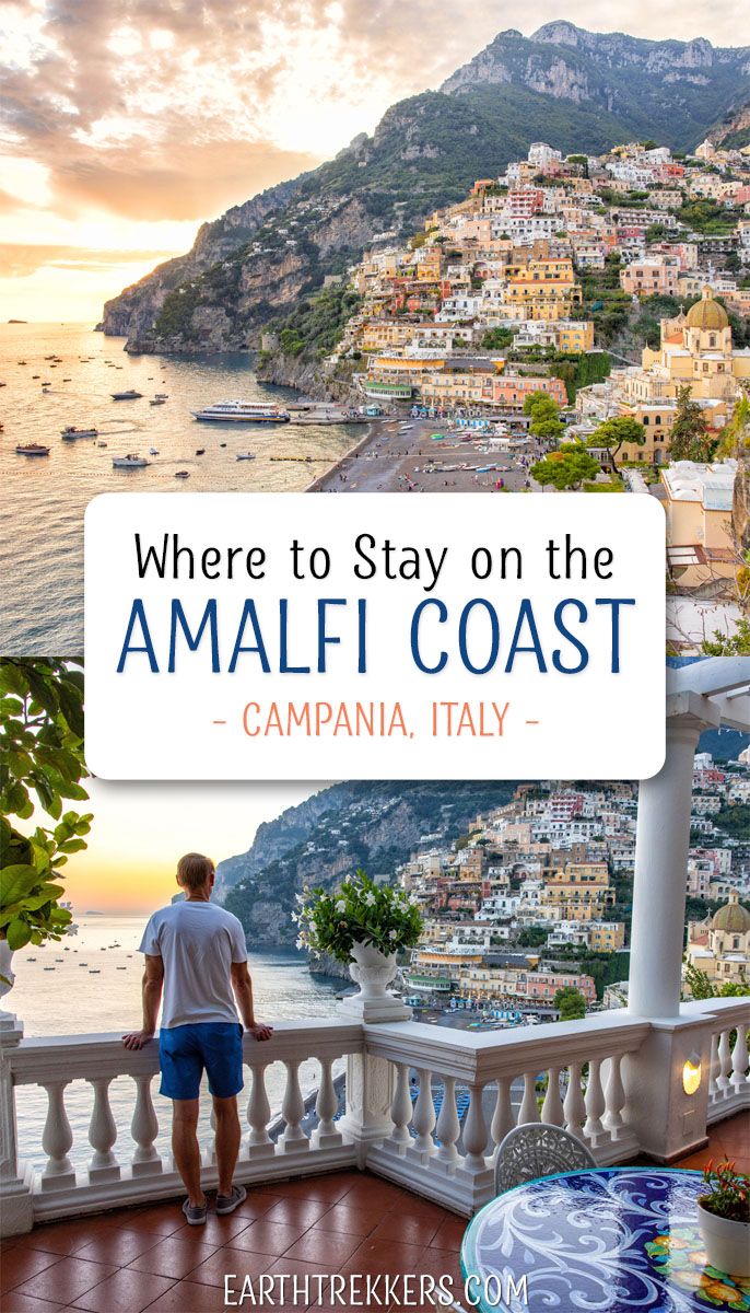 Where to stay on the Amalfi Coast, Campania, Italy. Hotel recommendations for Sorrento, Positano, Amalfi, Praiano, and Salerno for all budgets.