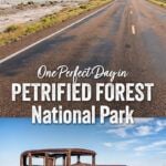 Best things to do with one day in Petrified Forest National Park in Arizona.