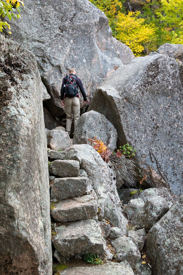 Rock Steps Precipice Trail