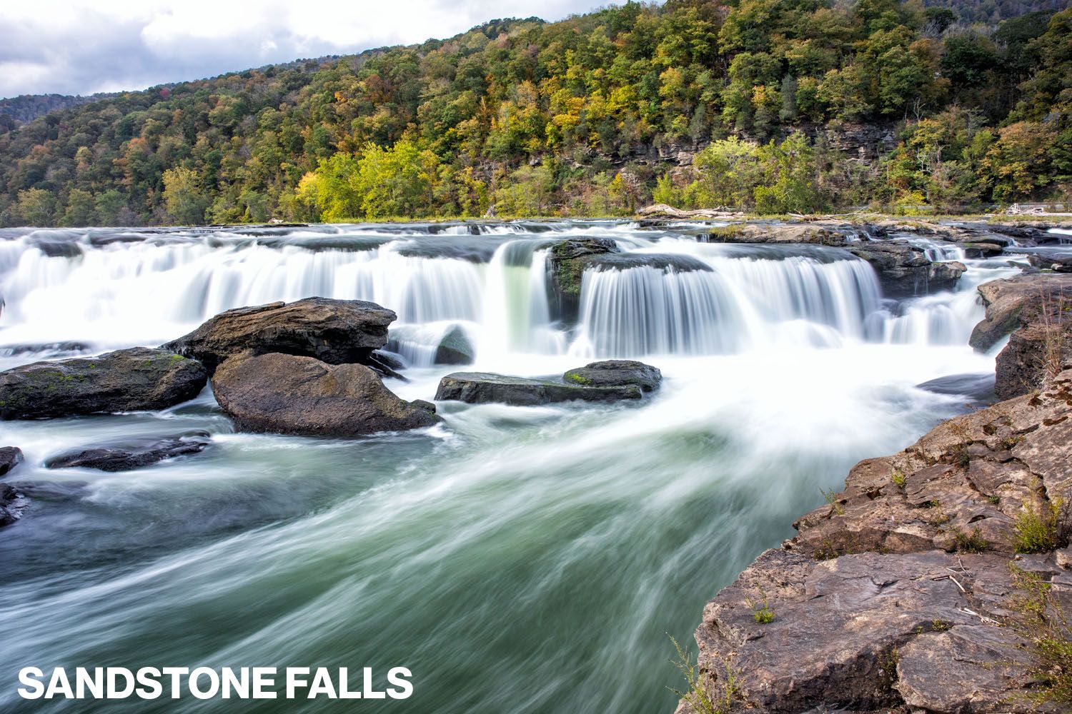 Sandstone Falls New River Gorge