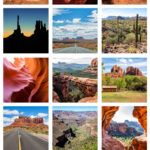 Arizona road trip itinerary. On this 7 to 10 day road trip, visit the Grand Canyon, Saguaro and Petrified National Parks, Monument Valley, Sedona, Antelope Canyon, and Monument Valley.