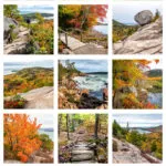 Best hikes in Acadia National Park, including the Precipice Trail, Beehive Trail, Jordan Pond Path, South Bubble, Cadillac Mountain, and Isle au Haut.