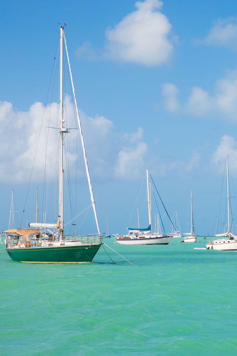 Boats in Key West Florida