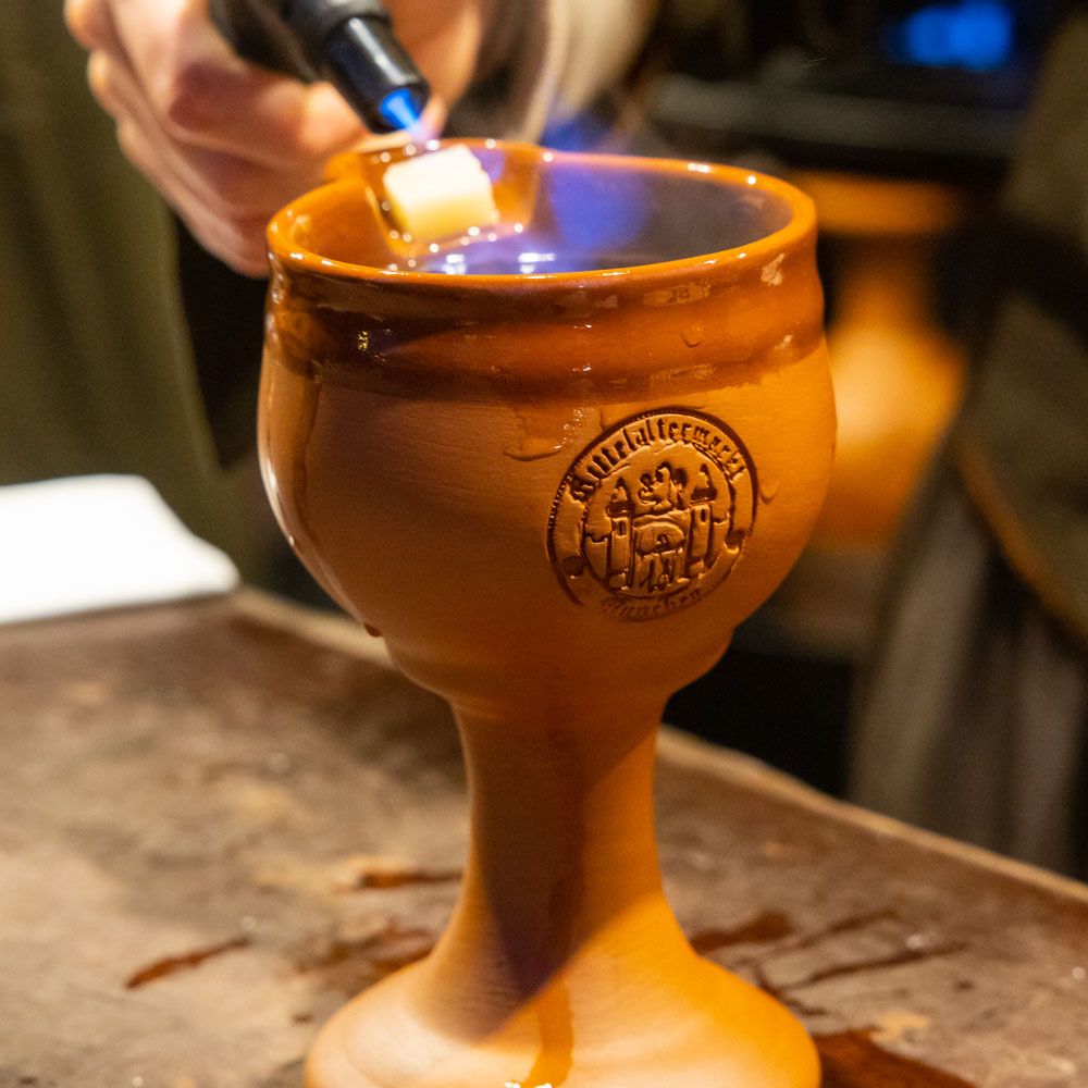 Medieval Clay Goblet