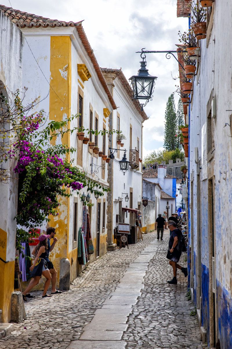 Obidos Portugal Street