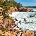 Best things to do in Acadia National Park, Maine: Cadillac Mountain, Jordan Pond, Precipice and Beehive Trails, Isle au Haut, and when to see fall colors.