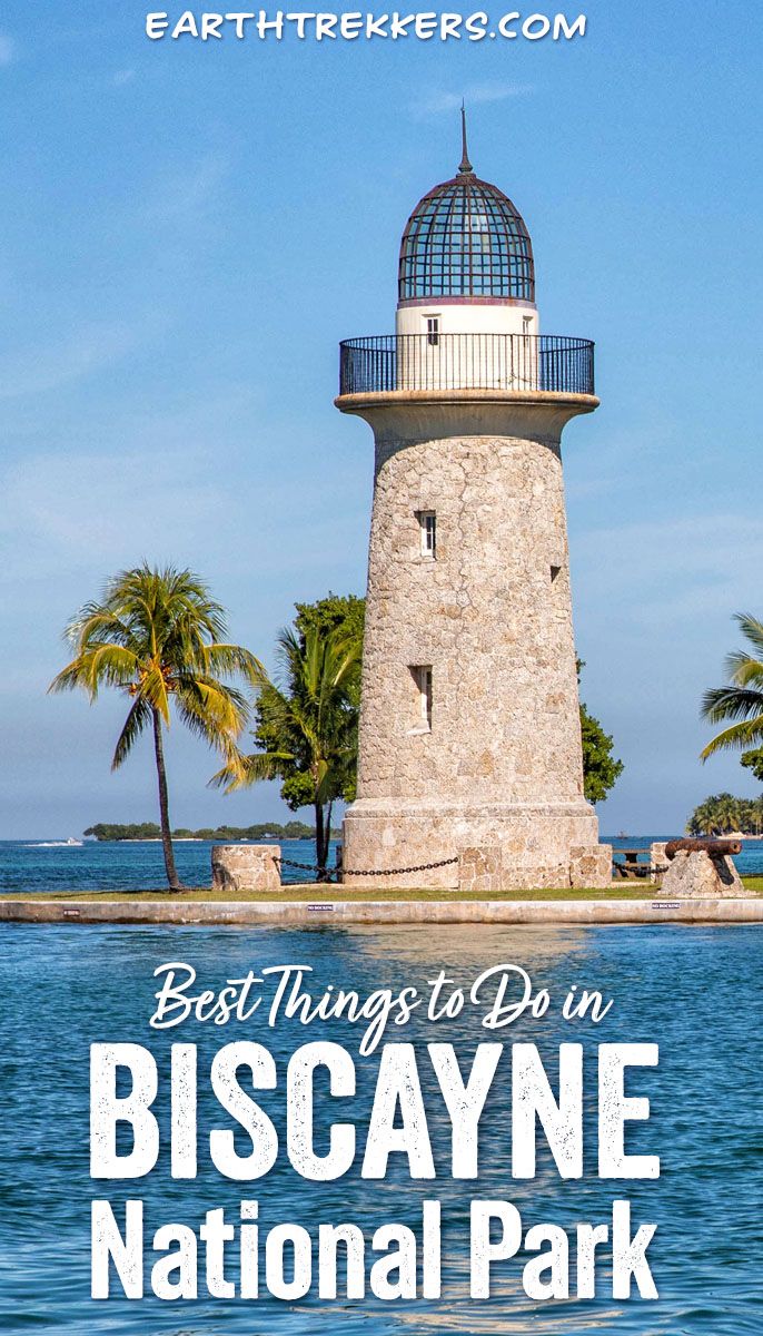 Best things to do in Biscayne National Park: Boca Chita Key, cruise through Stiltsville, kayak in Jones Lagoon, and snorkel or scuba dive the offshore reefs and shipwrecks.