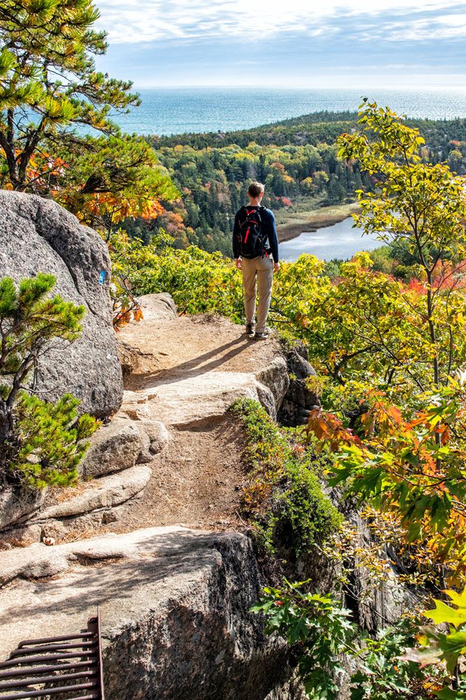 Tim on the Beehive Trail